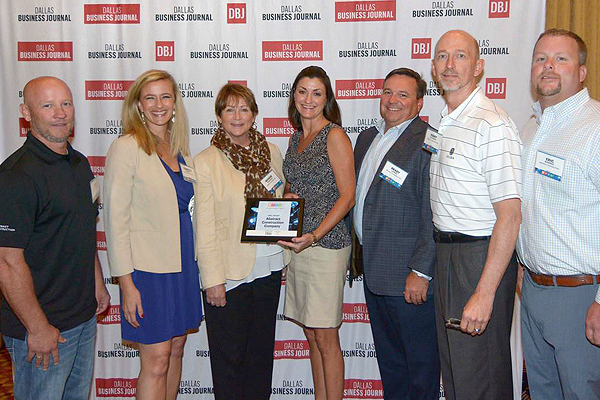 Recognized as Dallas Business Journal’s “Best Places to Work” in 2016