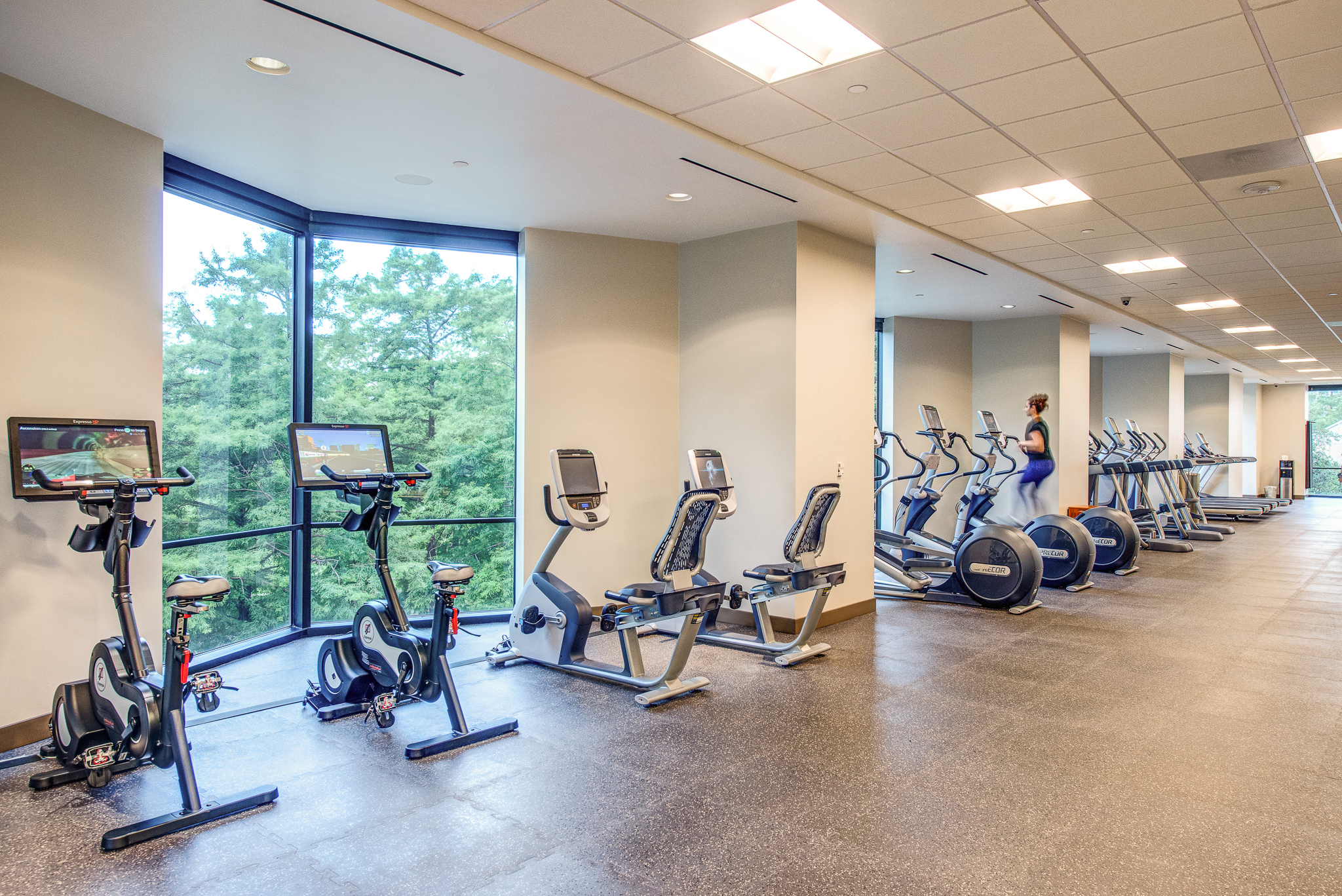 Trammel Crow Center Exercise Room