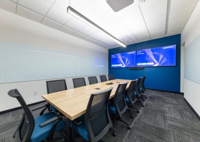 Interior of the 67,326 square foot Cummings Electrical headquarters in Fort Worth