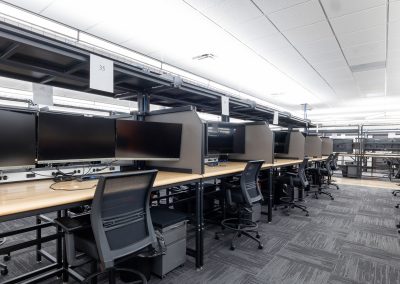 Interior of the 67,326 square foot Cummings Electrical headquarters in Fort Worth