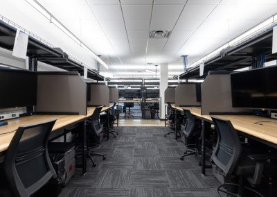 Interior of the 67,326 square foot Cummings Electrical headquarters in Fort Worth
