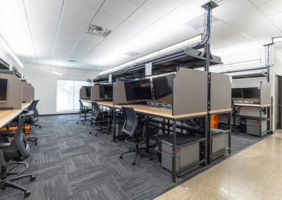 Interior of the 67,326 square foot Cummings Electrical headquarters in Fort Worth