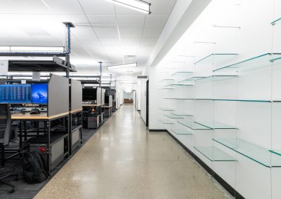 Interior of the 67,326 square foot Cummings Electrical headquarters in Fort Worth