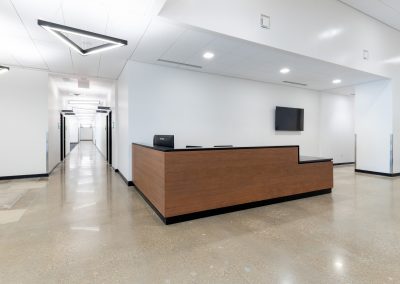 Interior of the 67,326 square foot Cummings Electrical headquarters in Fort Worth