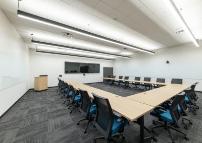 Interior of the 67,326 square foot Cummings Electrical headquarters in Fort Worth