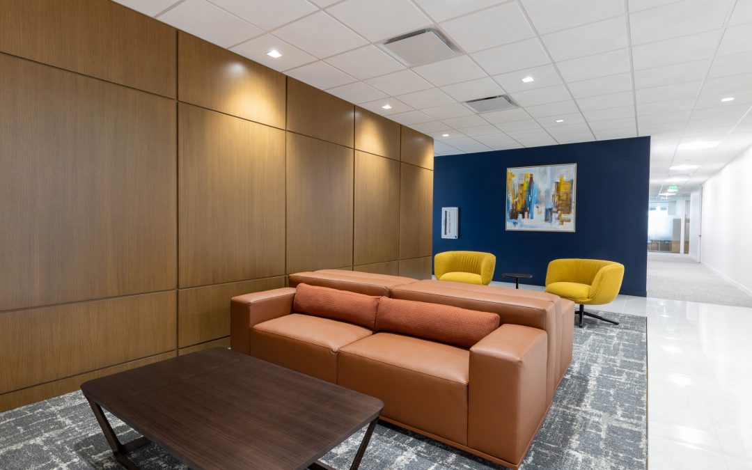 22,622 SF interior office fit-out completed for Spencer Fane at Dallas Arts Tower