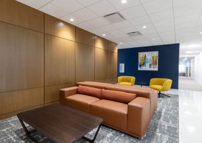 22,622 SF interior office fit-out completed for Spencer Fane at Dallas Arts Tower