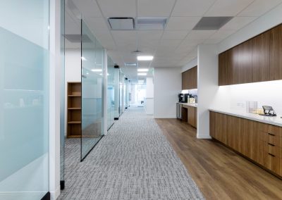 22,622 SF interior office fit-out completed for Spencer Fane at Dallas Arts Tower