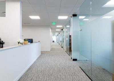 22,622 SF interior office fit-out completed for Spencer Fane at Dallas Arts Tower