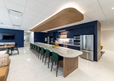 22,622 SF interior office fit-out completed for Spencer Fane at Dallas Arts Tower