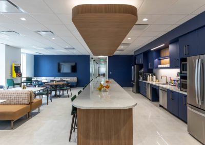 22,622 SF interior office fit-out completed for Spencer Fane at Dallas Arts Tower