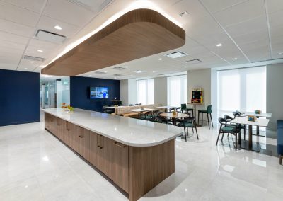 22,622 SF interior office fit-out completed for Spencer Fane at Dallas Arts Tower