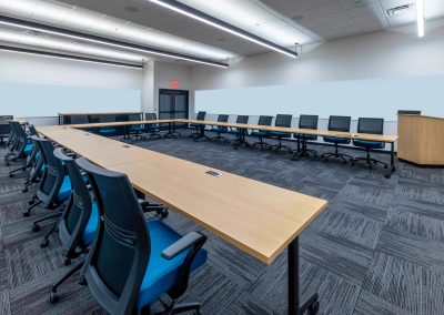 Interior of the 67,068 square foot Cummings Electrical headquarters in Fort Worth