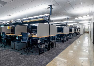 Interior of the 67,068 square foot Cummings Electrical headquarters in Fort Worth