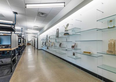 Interior of the 67,068 square foot Cummings Electrical headquarters in Fort Worth